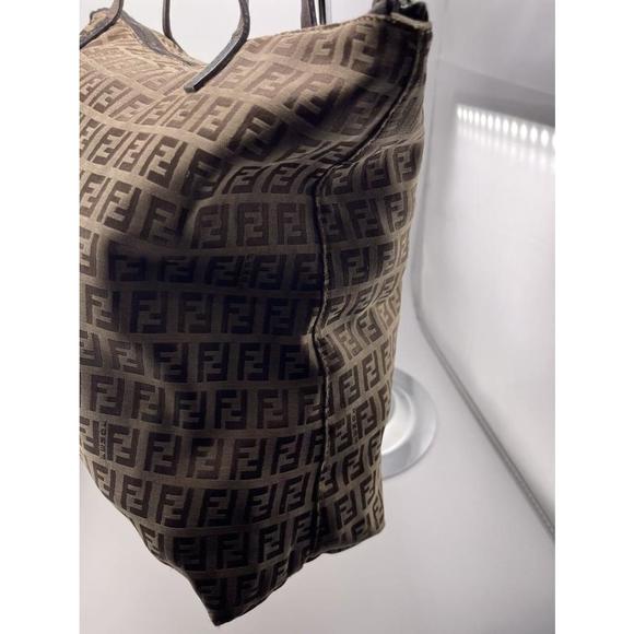 Sold‼️Fendi Zucchino Canvas Tote - Picture 4 of 15